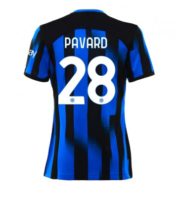 Inter Milan Benjamin Pavard #28 Kotipaita Naisten 2023-24 Lyhyet Hihat